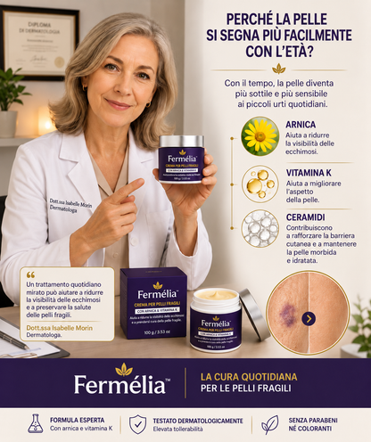 Fermélia™ — Dona di nuovo compattezza e comfort alla tua pelle fragile