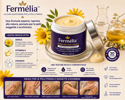Fermélia™ — Dona di nuovo compattezza e comfort alla tua pelle fragile