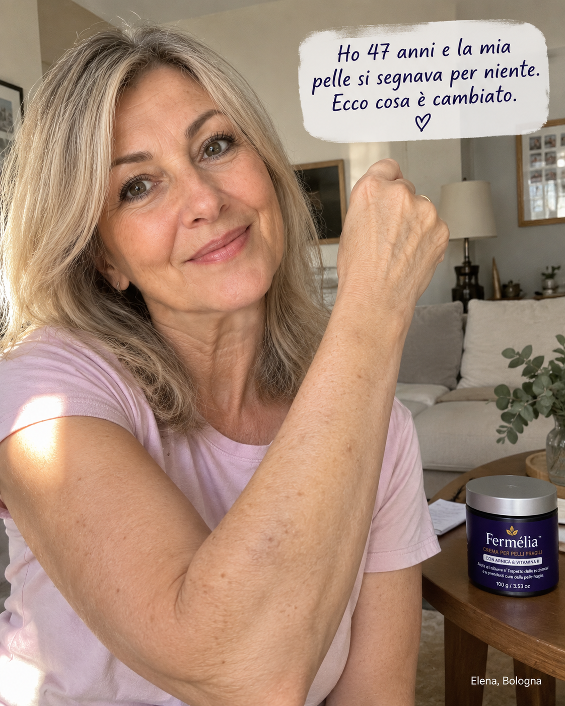 Fermélia™ — Dona di nuovo compattezza e comfort alla tua pelle fragile
