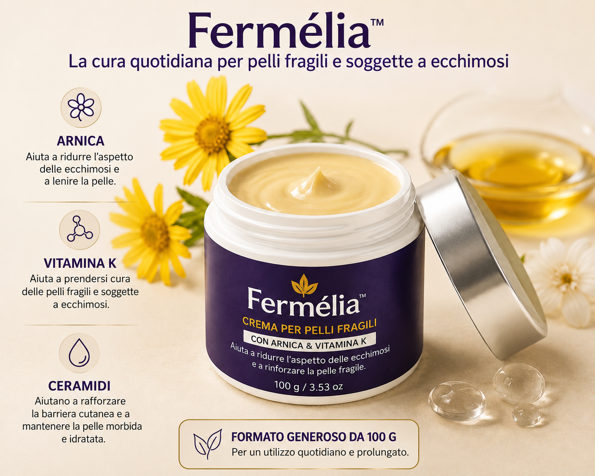 Fermélia™ — Dona di nuovo compattezza e comfort alla tua pelle fragile
